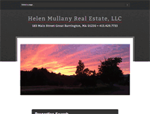 Tablet Screenshot of helenmullanyrealestate.com